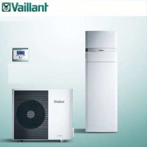 Внешний и внутренний блок теплового насоса aroTERM split Vaillant 