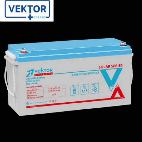 Карбоновый аккумулятор VEKTOR VPbC 12В - 100Ач