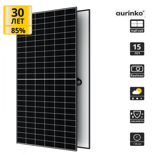 Солнечная батарея Aurinko монокристалл Au-670-66HC